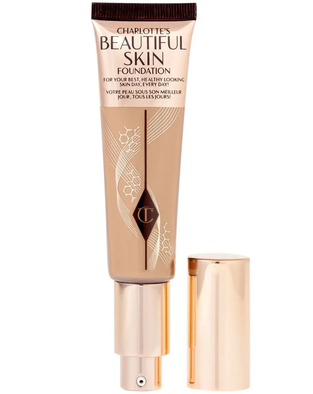 Charlotte Tilbury Beautiful Skin Medium Coverage Liquid Foundation #6 Cool NEW